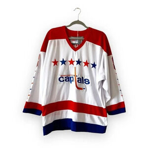 CCM Alex Ovechkin Washington Capitals Jersey Size 50 Large Hockey NHL‎ #8 Ovi